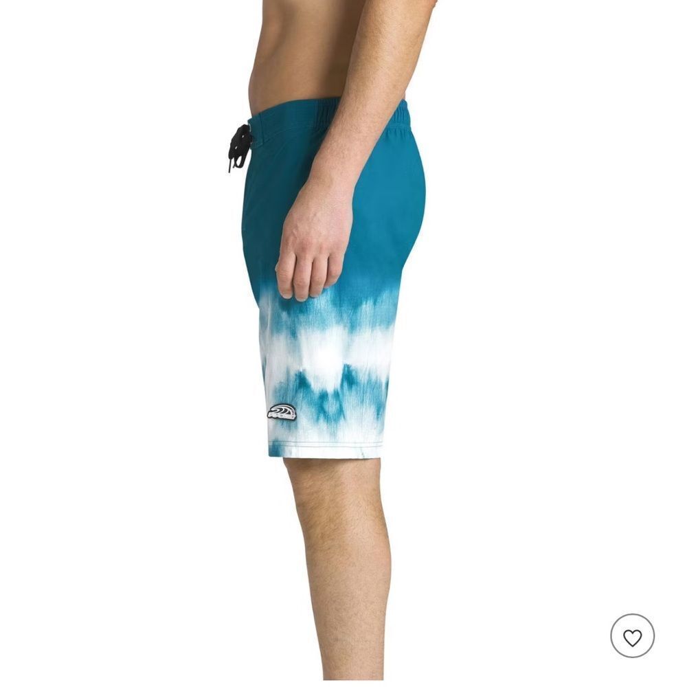 🔥Pipeline Teal and White Board Shorts Sz medium New - Picture 7 of 12